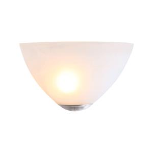Steinhauer Wandlamp Capri | 1 lichts | Zilver, Grijs, Wit