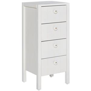 Home affaire Midischrank "Tina", Badmöbel, Kommode, Schrank, Breite 34 cm, Massivholz