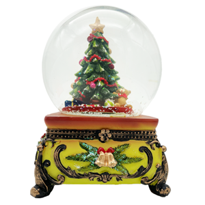 Spieluhrenwelt Sneeuwbol - Met kerstboom