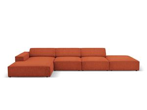 Micadoni Home 5-zitshoekbank Jodie links chenille | 