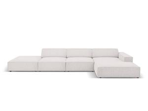 Micadoni Home 5-zitshoekbank Jodie rechts chenille | 
