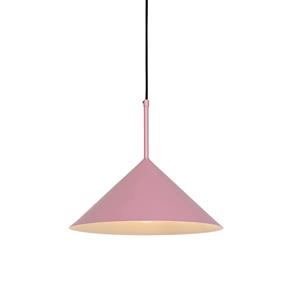 Qazqa - Designer-Hängelampe rosa - Triangolo - Rosa