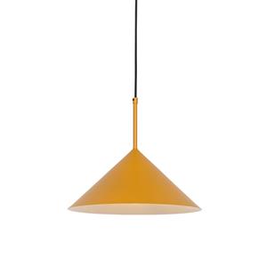 qazqa Design-Hängelampe gelb - Triangolo - Gelb