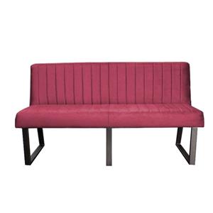 HomingXL Eetkamerbank - Hengelo - stof Element fuchsia 19 - 180 cm