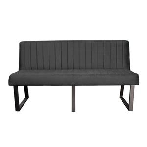 HomingXL Eetkamerbank - Hengelo - stof Element donkergrijs 22 - 220 cm