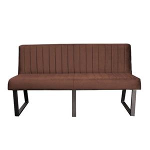 HomingXL Eetkamerbank - Hengelo - stof Element donkerbruin 25 - 220 cm
