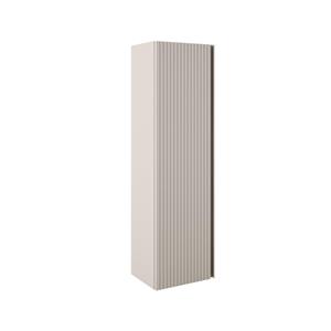 Adema Prime Blend Hoge Kast - 120x34.5x27.5cm - 1 deur - mat cotton (beige) - MDF ARES_HIGH_CABINET_Cotton