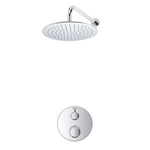 GROHE Grohtherm Regendoucheset Inbouw- - hoofddouche 25 cm - 1 functie- wandarm 35cm - chroom SW236914 SW105953 SW720552 SW720559