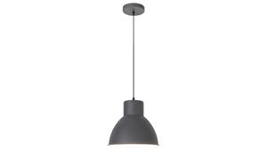 Rabalux 2578 Pendelleuchte Derek aus Metall anthrazit grau Ø27,5cm H:177cm