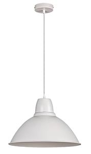 Rabalux 72014 Hängeleuchte WILBOUR Metall weiß E27 1 X max.40W H:120cm Ø36cm dimmbar