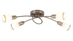 5973 Spotleuchte Schienensystem Elite aus Metall Glas bronzefarben Ø66cm H:14cm - Rabalux