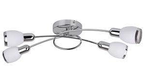 Rabalux - 6063 Spotleuchte Schienensystem Elite aus Metall Glas chrom B:66cm H:13cm