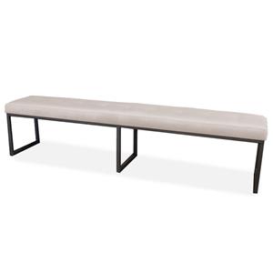 HomingXL Eetkamerbank - Atlanta - stof Element zand 17 - 160 cm