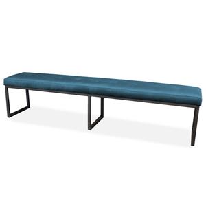 HomingXL Eetkamerbank - Atlanta - stof Element azure 21 - 160 cm