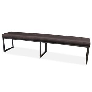 HomingXL Eetkamerbank - Atlanta - stof Element antraciet 02 - 200 cm