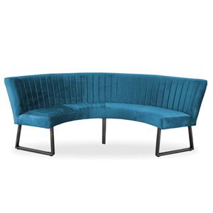 HomingXL Eetkamerbank - Rondo - geschikt voor tafel 130 cm stof Element azure 21