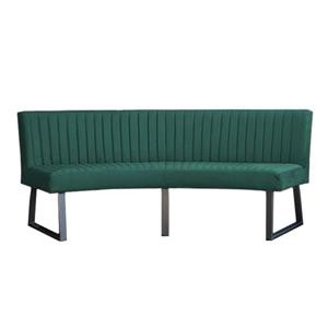 HomingXL Eetkamerbank - Oval - geschikt voor ovale tafel 240 cm - stof Element bosgroen 20