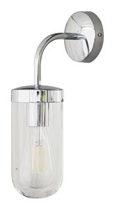 3309 Wandleuchte/Badezimmerleuchte yago Aluminium Chrom E27 1x max 40W IP44 H:32.5cm L:9.7cm B:17cm dimmbar - Rabalux