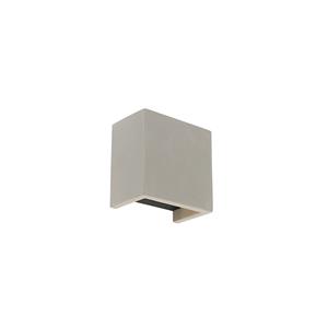 QAZQA Industriële wandlamp beton - Meave