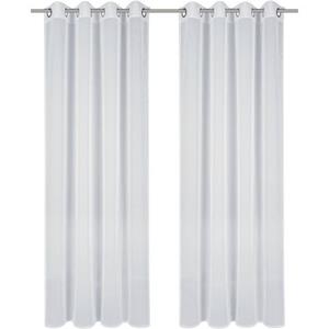 Gardine Dolly, my home, Ösen (1 St), transparent, Transparent, Gewebt, Polyester