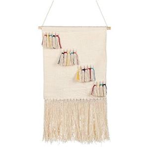 BUREWALA - Wanddecoratie - Beige - Katoen