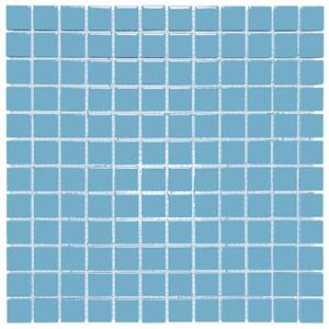 The Mosaic Factory Tegelsample:  Barcelona vierkante mozaïek tegels 30x30 blauw