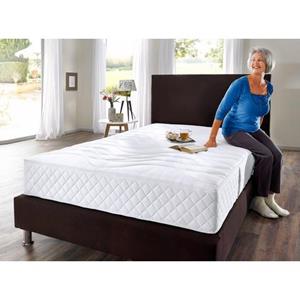 f.a.n. Frankenstolz Pocketveringsmatras Syke Matras H2-H4, ergonomisch, ademend, 420 veren bij 100x200 cm hoogte 24 cm