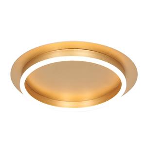 Steinhauer - led Deckenleuchte Ringlux in Gold 20W 2000lm - yellow