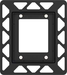 urinoirinbouwraam voor vlakke inbouw verguld/goud