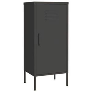 vidaXL Fächerschrank Lagerschrank Anthrazit 42,5x35x101,5 cm Stahl (1-St)