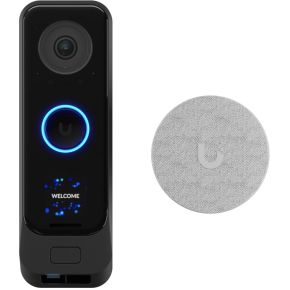 Ubiquiti G4 Doorbell Professional PoE Kit Zwart, Zilver