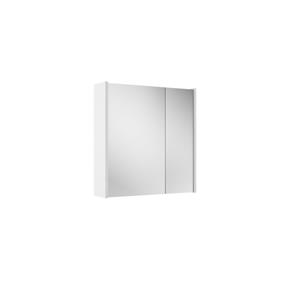Adema Spiegelkast - 60x63x16cm - inclusief zijpanelen - mat wit SW1212815/SW812070