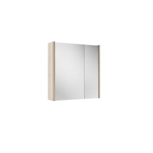 Adema Spiegelkast - 60x63x16cm - inclusief zijpanelen - beech (hout) SW1212815/SW910735