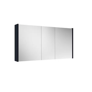 Adema Spiegelkast - 120x63x16cm -inclusief zijpanelen - mat marine blauw SW1212818/SW892635