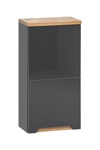 Comad Bali Grey 830 FSC kleine kast 70x35cm eiken/antraciet