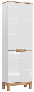 Comad Bali White 805 FSC kolomkast 187x60cm eiken/wit