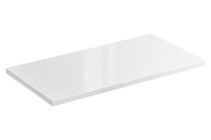 Comad Capri White 890 wastafel toppaneel 61x46cm wit