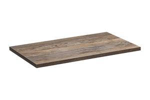 Comad Santa Fe FSC wastafel toppaneel 120cm bruin eiken