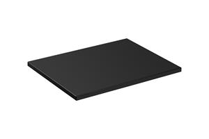 Comad Adele Black FSC wastafel toppaneel 60cm zwart mat