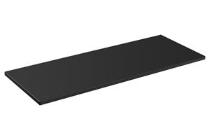 Comad Adele Black FSC wastafel toppaneel 80cm zwart mat