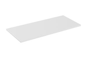 Comad Adele White FSC wastafel toppaneel 120cm wit mat