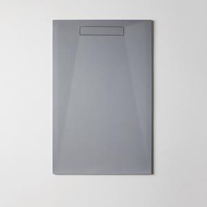 Resigres Plus Zero douchebak 180x100cm grijs mat composiet