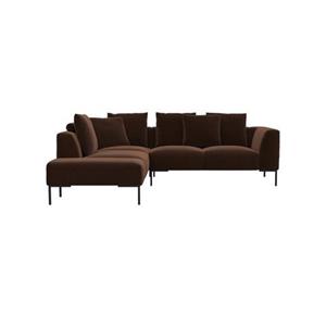 FLEXLUX Wohnlandschaft "Sava", Taschenferderkern-Sitz mit Kaltschaum, lose Rücken- & Dekokissen