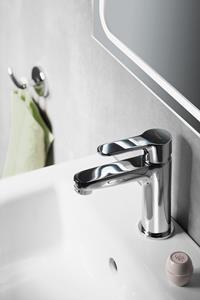 Bruckner Sieger wastafelkraan 15cm chroom