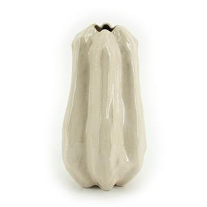 By-Boo Vaas Alba 35cm hoog - Beige