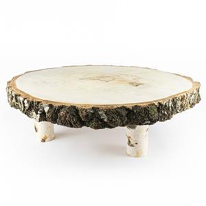 Decoratietakken Berken Boomstamtafeltje |  H10cm |ø40-45cm