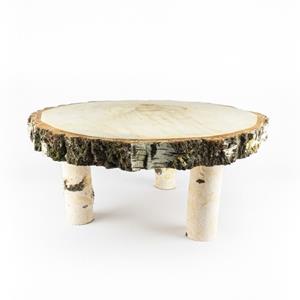 Decoratietakken Berken Boomstamtafeltje | H20cm |ø40-45cm