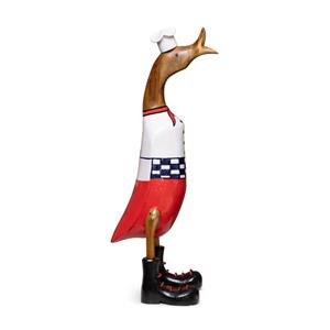 Houten eend Chefke - 46x14 (hxb) - 