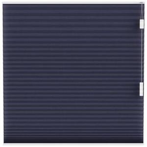 Fenstr plisségordijn Chicago dubbel 25mm lichtdoorlatend - donkerblauw (35506)