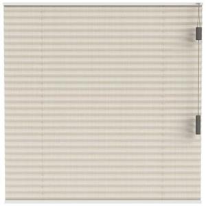 Fenstr plisségordijn Verona enkel 20mm transparant - beige (25107)